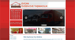 Desktop Screenshot of evcannakliyat.com